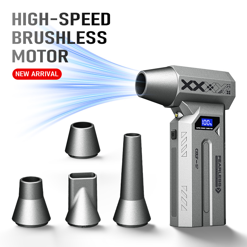 Electronics Gadgets For Home - Przenośny wentylator turbo z funkcją ładowania,