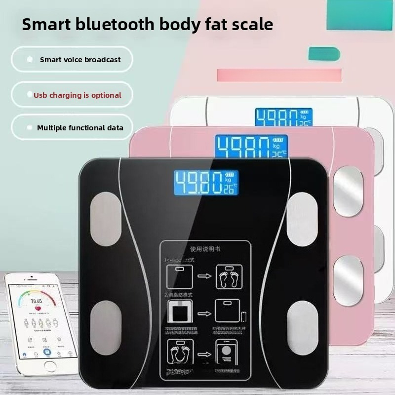 Body Fat Scale Smart - Waga do pomiaru tkanki tłuszczowej, waga