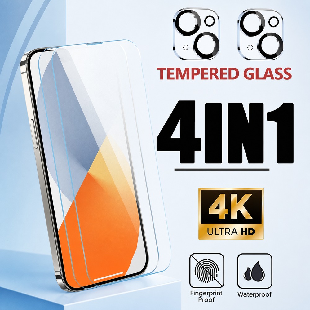 Realme Gt 6 - 2+2 sztuki szkła hartowanego do Realme