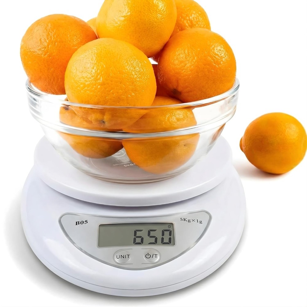 Electronics And Gadgets With I - Cyfrowa waga kuchenna 5 kg, wielofunkcyjna,