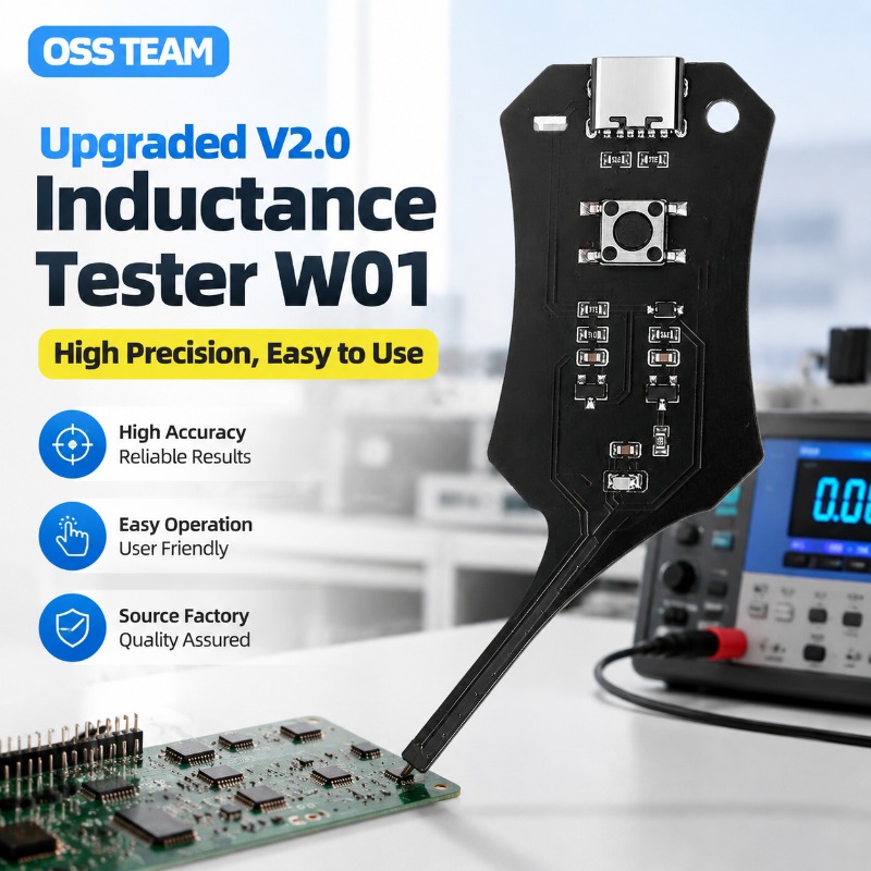 Electronics And Gadgets With I - Tester indukcyjności V2.0 W01 Prosta obsługa