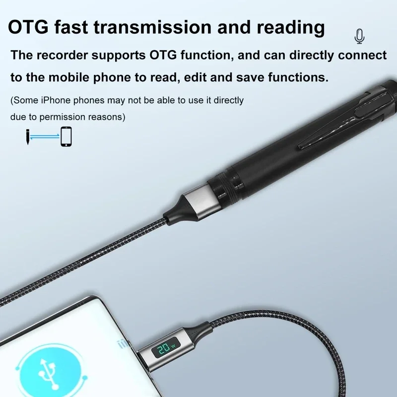 Cyfrowy dyktafon aktywowany pi – Voice Recorder Pen recenzja i cena