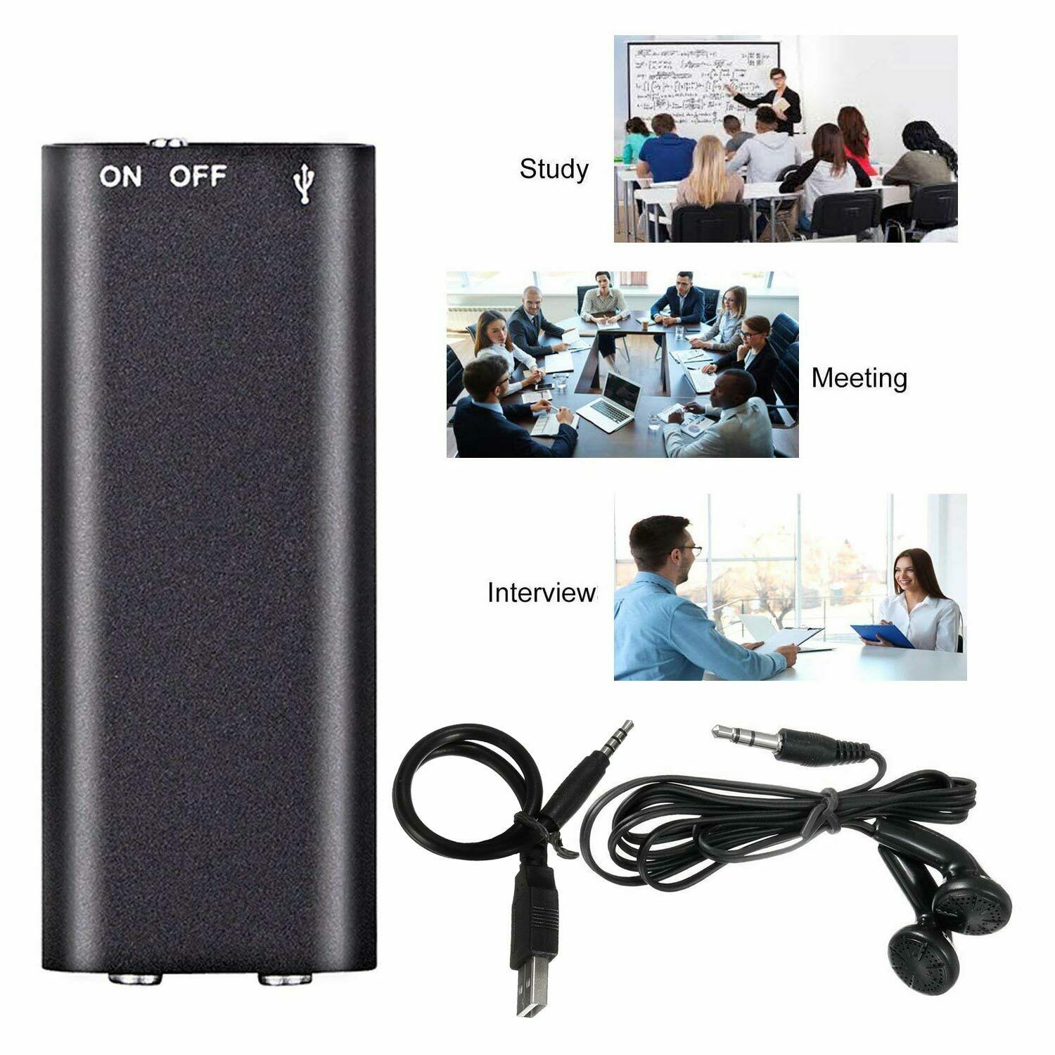 Mini X2 USB Pen dyktafon dykta – Voice Recorder Pen recenzja i cena
