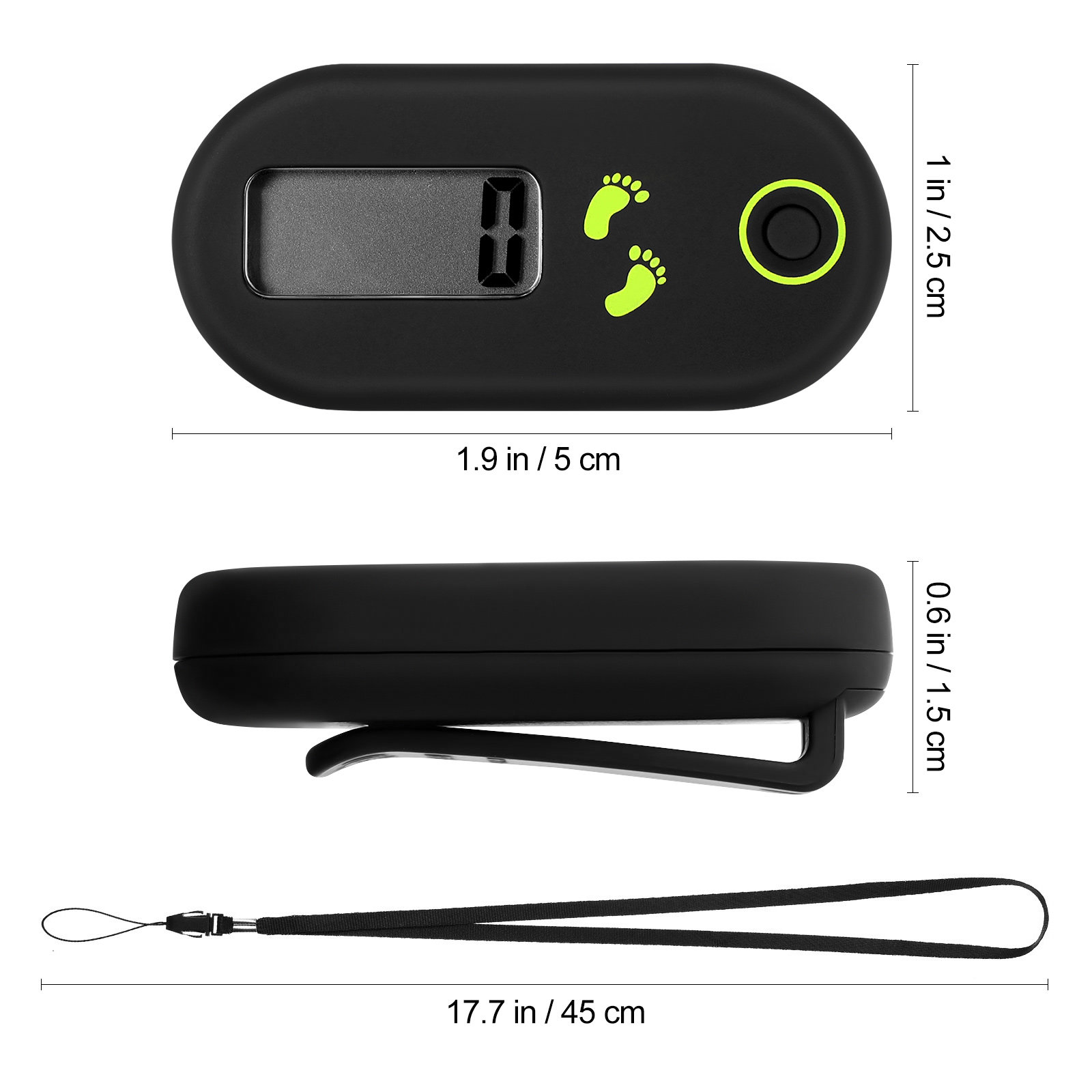 Elektroniczny krokomierz przen – Electronics Gadgets For Home recenzja i cena