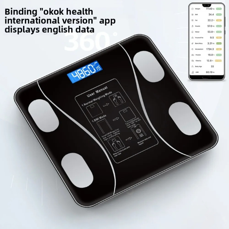 Inteligentna waga do pomiaru t – Body Fat Scale Smart recenzja i cena