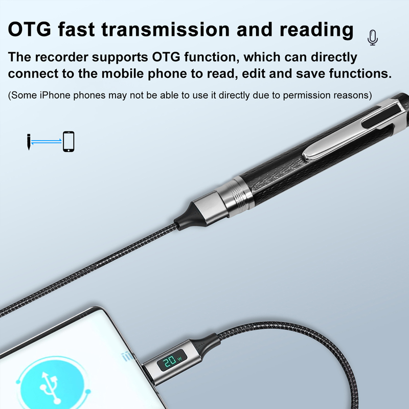 8GB-128GB Cyfrowy dyktafon Pro – Voice Recorder Pen recenzja i cena
