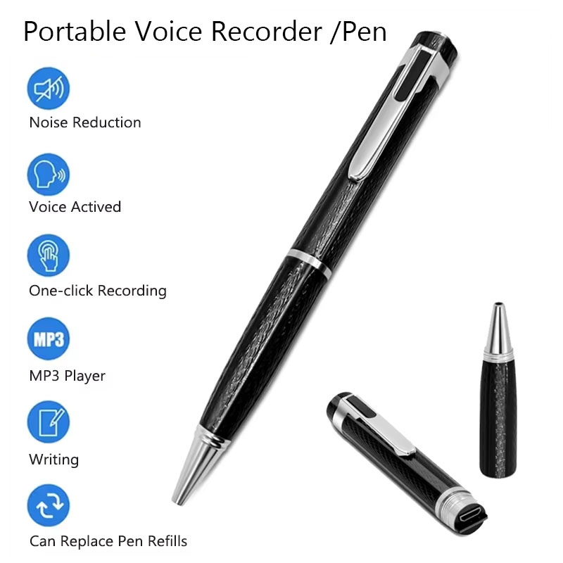 Przenośny cyfrowy dyktafon Pro – Voice Recorder Pen recenzja i cena
