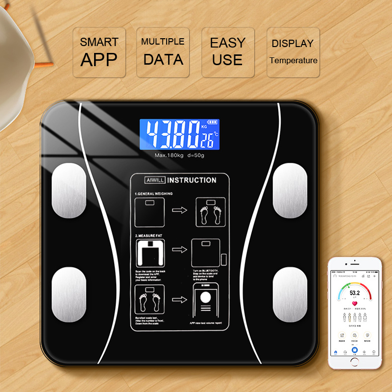 Inteligentna bezprzewodowa cyf – Body Fat Scale Smart recenzja i cena