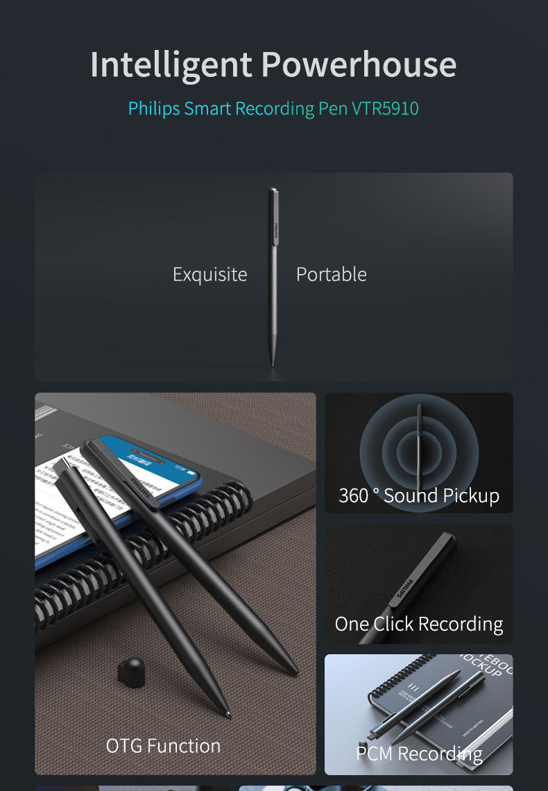Dyktafon w długopisie Philips  – Voice Recorder Pen recenzja i cena